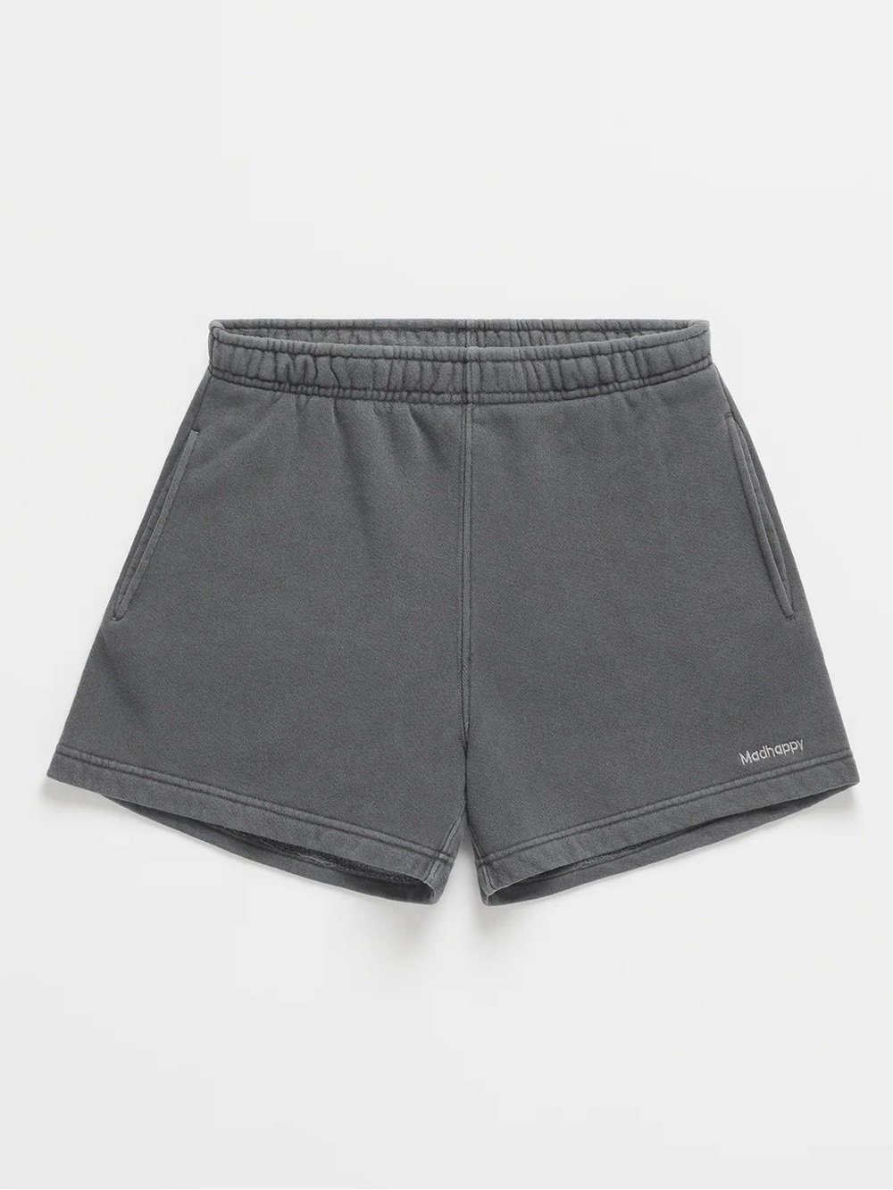 Madhappy Men’s Charcoal Grey 100% Cotton Fleece Shorts Size Large Made in USA